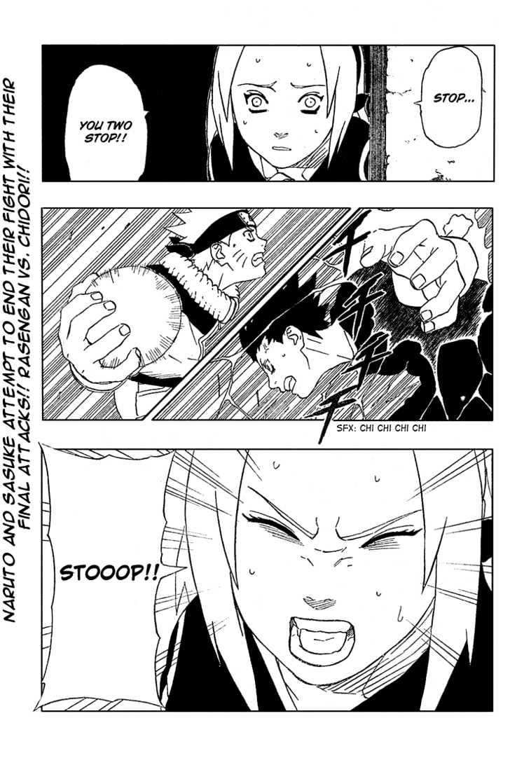 Vol.20 Chapter 175 – Naruto vs. Sasuke!! | 18 page