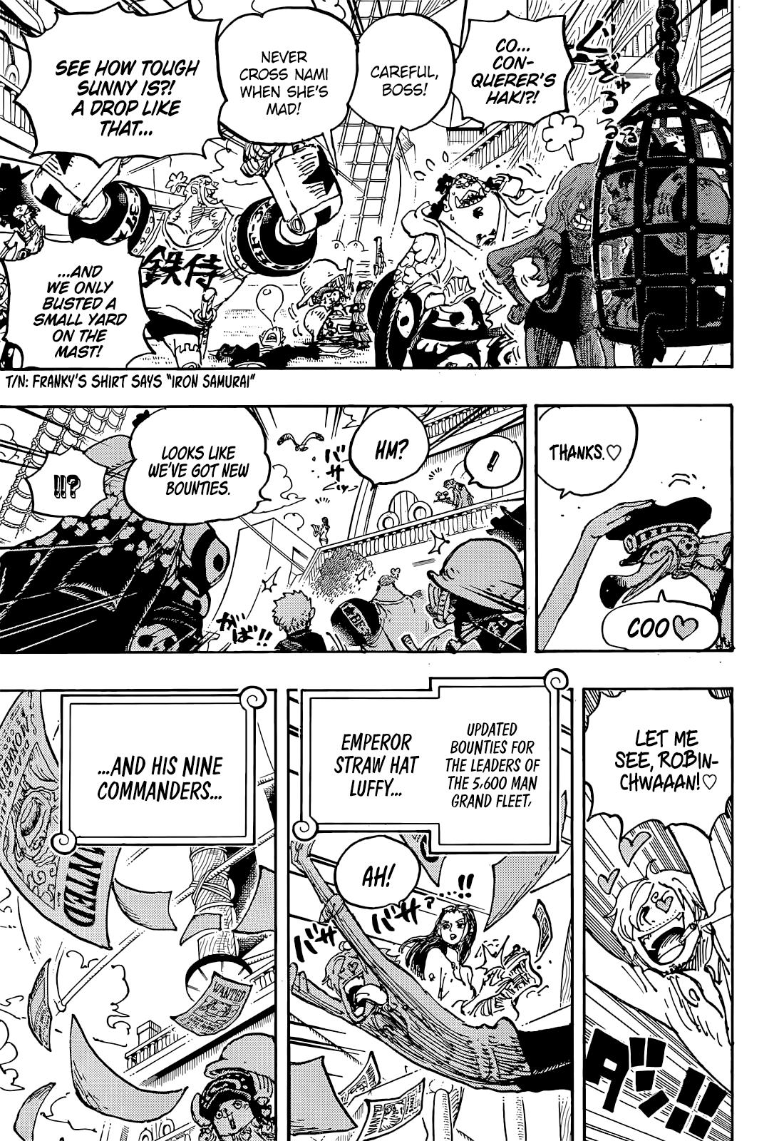 One Piece  Quando saem os spoilers do mangá 1058?