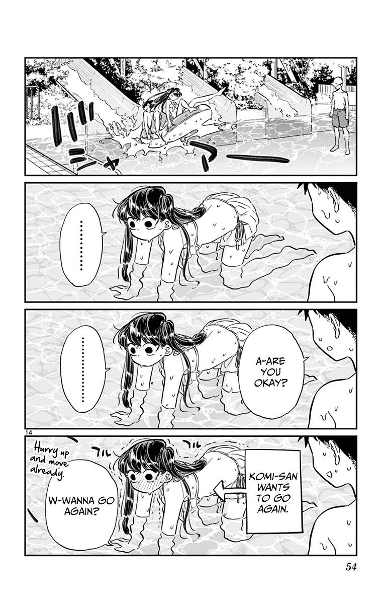 Komi-San Wa Komyushou Desu Vol.3 Chapter 39: Pool page 14 - Mangakakalot