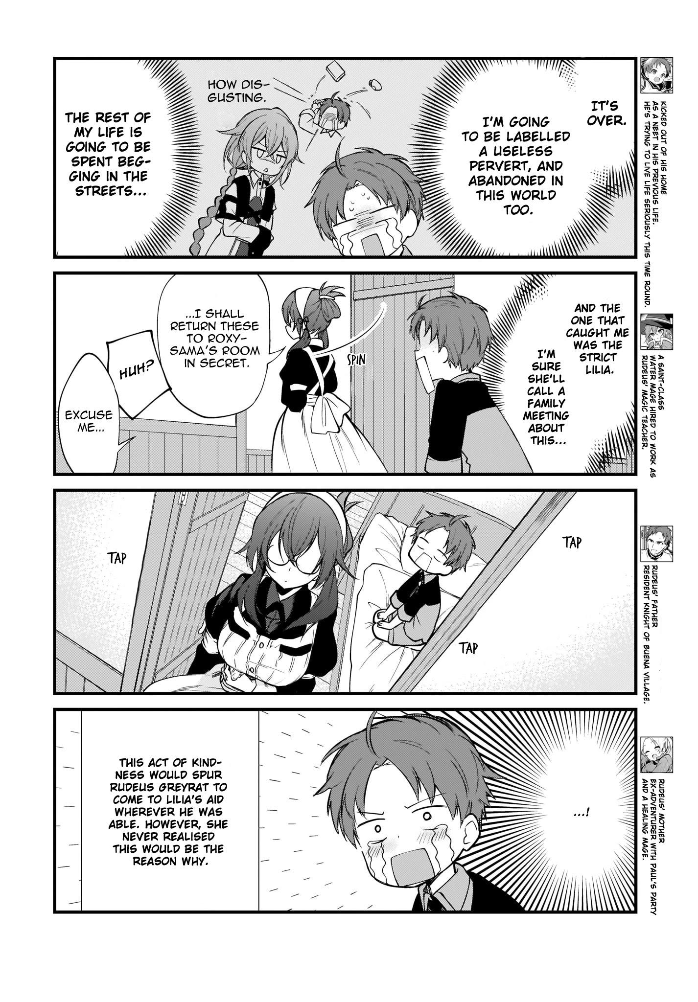 MUSHOKU TENSEI: EVEN IF IT'S A 4-KOMA, I'LL GET SERIOUS chapter-2 Page 2