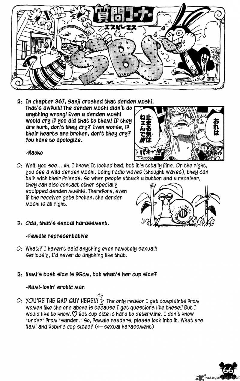 One Piece Chapter 391 : A Girl Called Demon page 20 - Mangakakalot