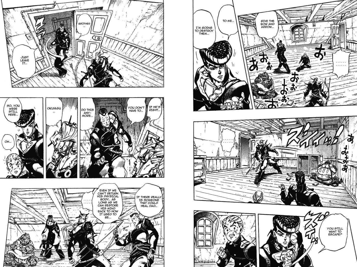 Jojo's Bizarre Adventure Vol.30 Chapter 283 : Nijimura Brothers Part 10 page 2 - 