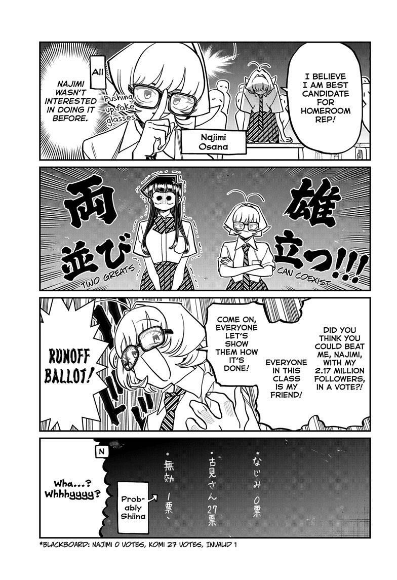 Read Komi-San Wa Komyushou Desu Chapter 420 on Mangakakalot