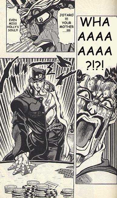 Jojo's Bizarre Adventure Vol.23 Chapter 216 : D'arby The Gambler Pt.6 page 7 - 