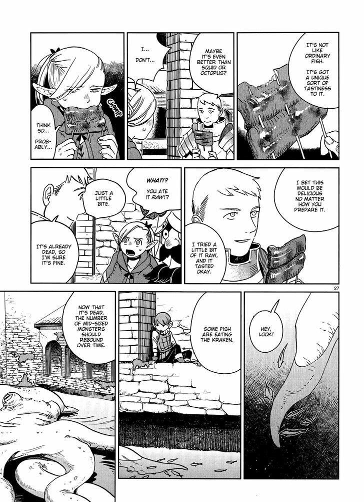 Dungeon Meshi Chapter 16 : Kabayaki page 27 - Mangakakalot
