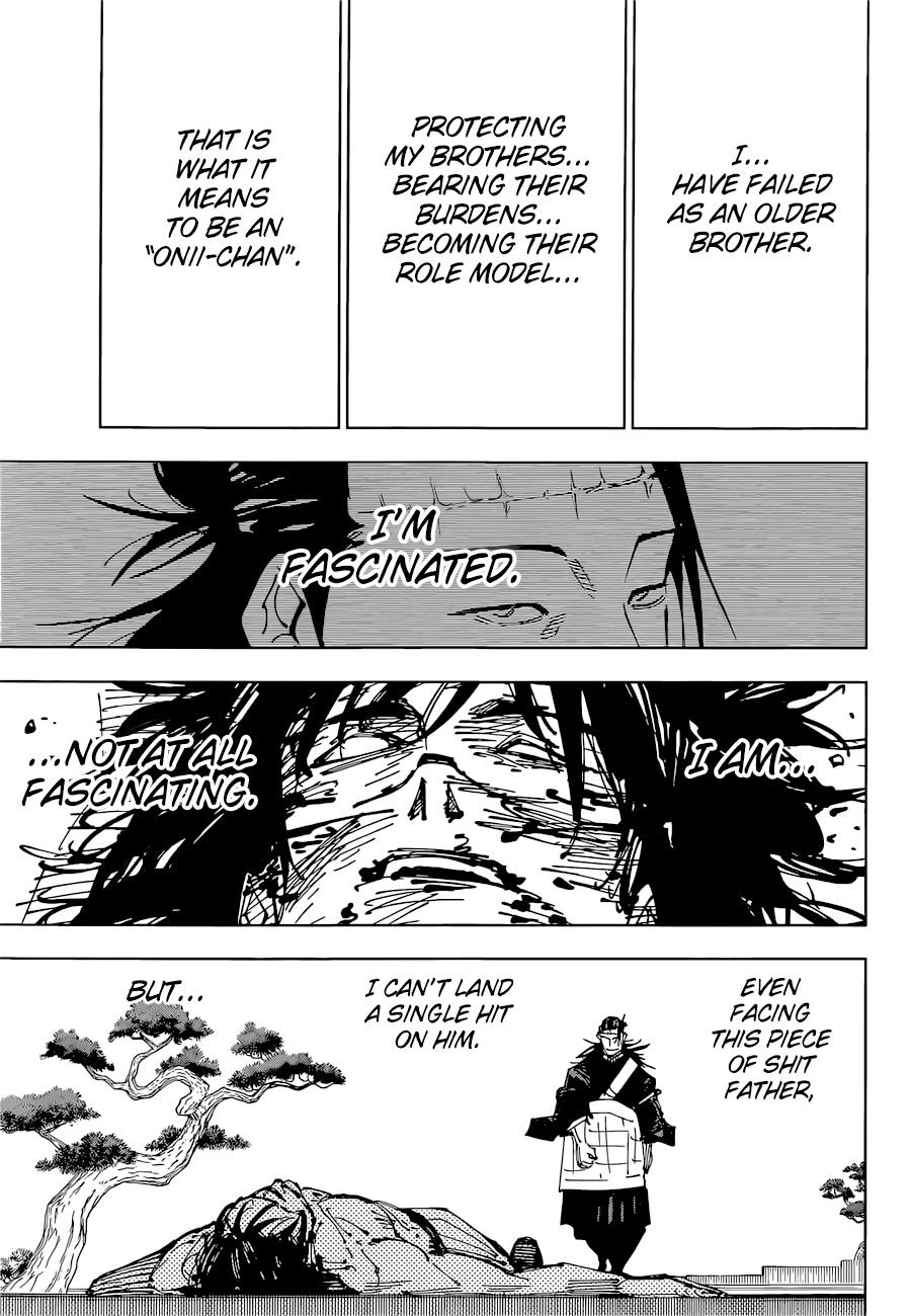 Jujutsu Kaisen Chapter 203: Blood And Oil ② page 17 - Mangakakalot