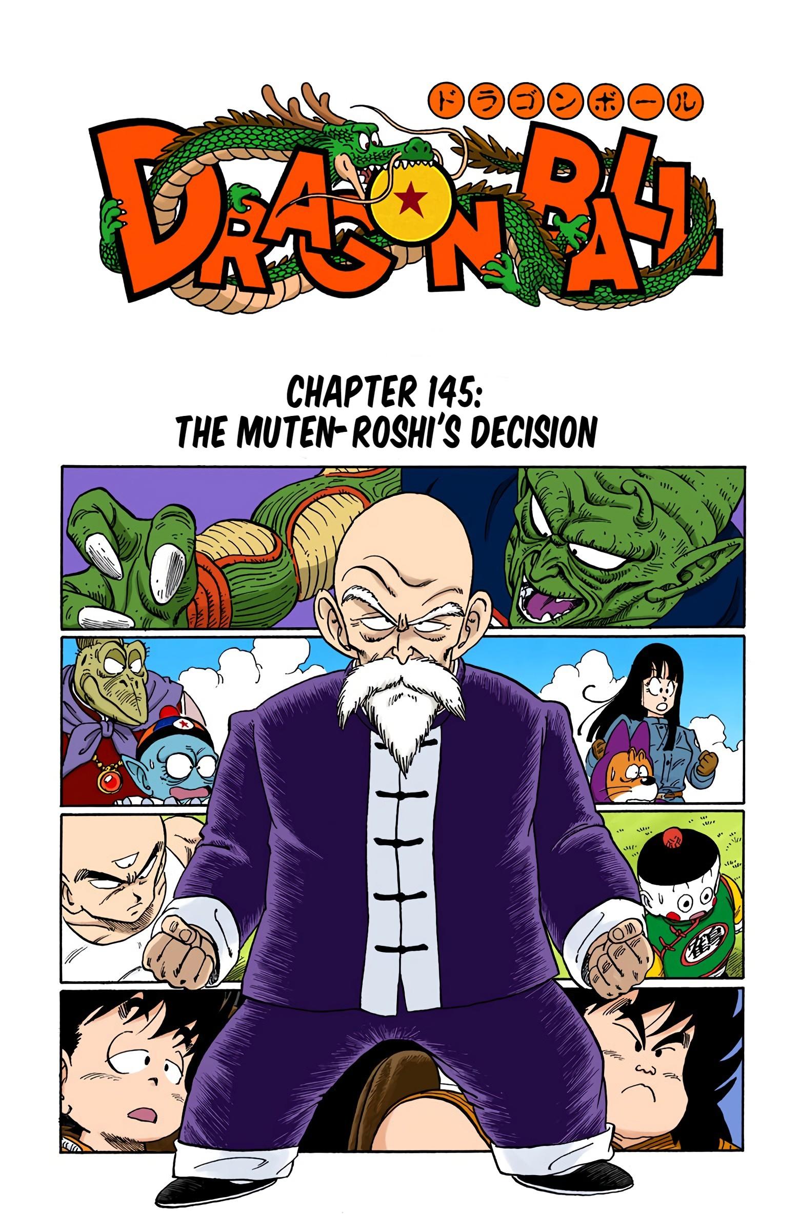 Dragon Ball - Full Color Edition Vol.12 Chapter 145: The Muten-Rōshi's Decision page 1 - Mangakakalot