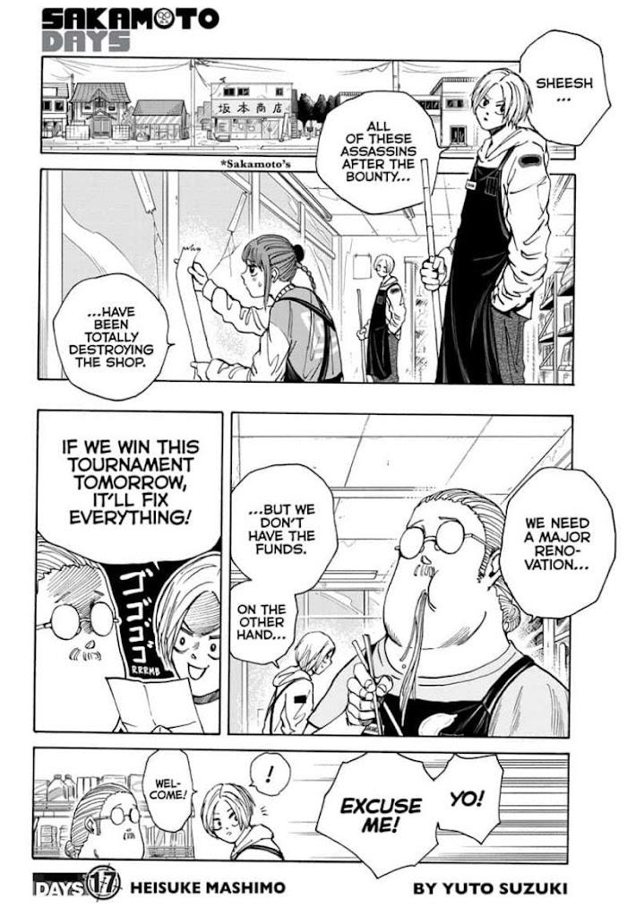 Sakamoto Days Chapter 17 : Days 17 Heisuke Mashimo page 2 - Mangakakalot