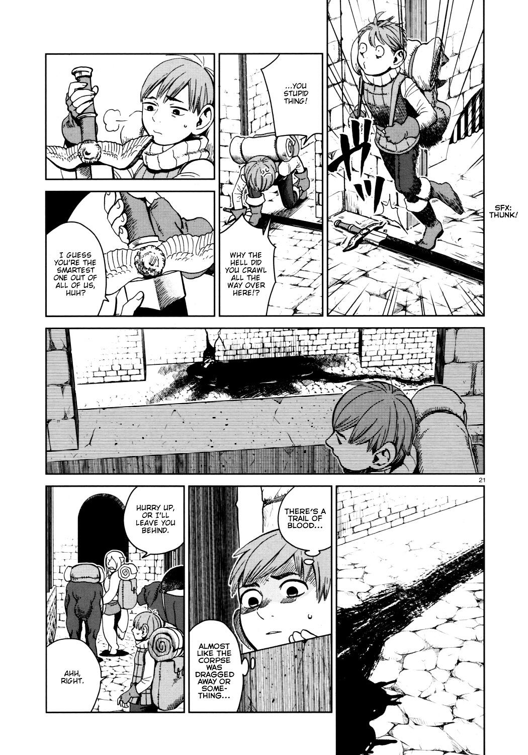 Dungeon Meshi Chapter 30 : Good Medicine page 21 - Mangakakalot