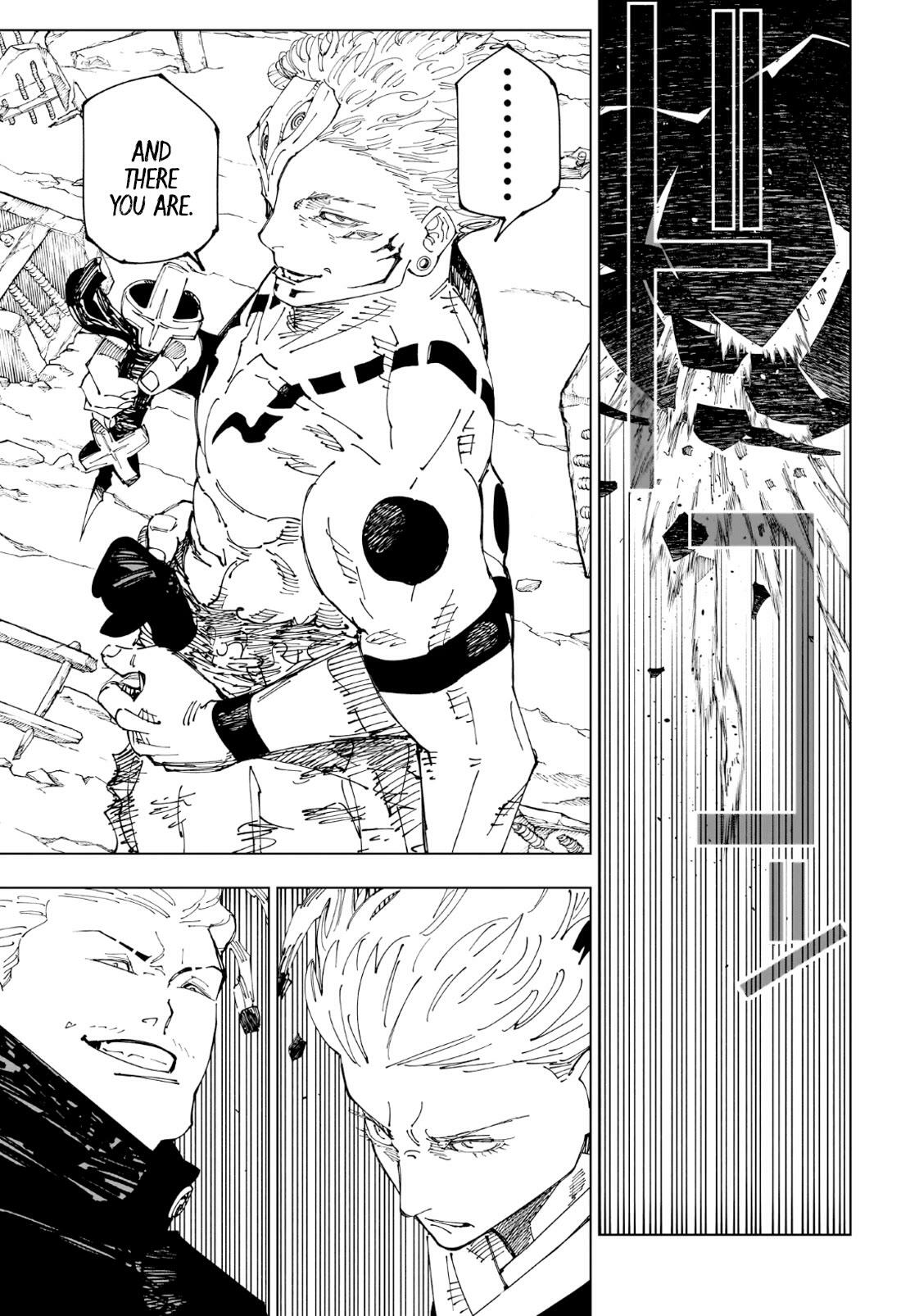 Jujutsu Kaisen Chapter 238: Chapter 238: The Decisive Battle In The Uninhabited, Demon-Infested Shinjuku ⑮ page 17 - Mangakakalot