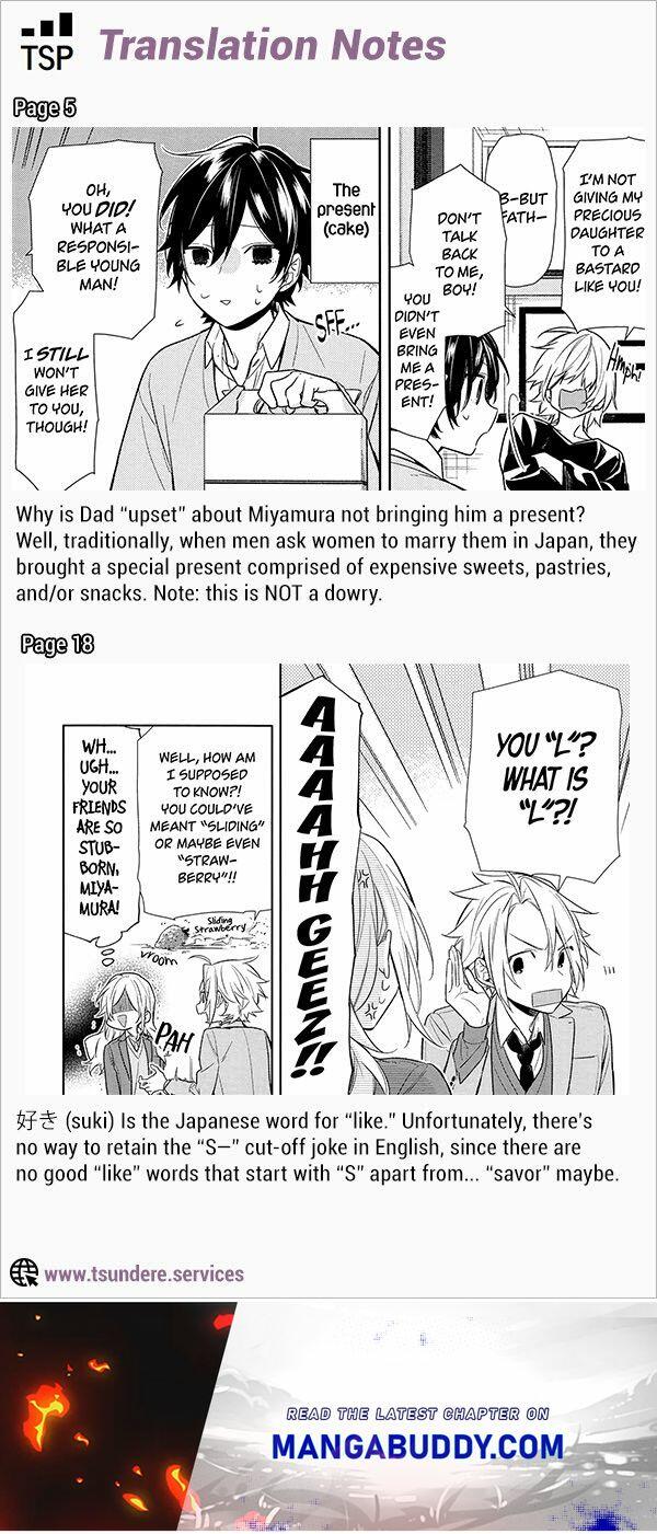 Hori-San To Miyamura-Kun Chapter 90 page 23 - Horimiya Webcomic