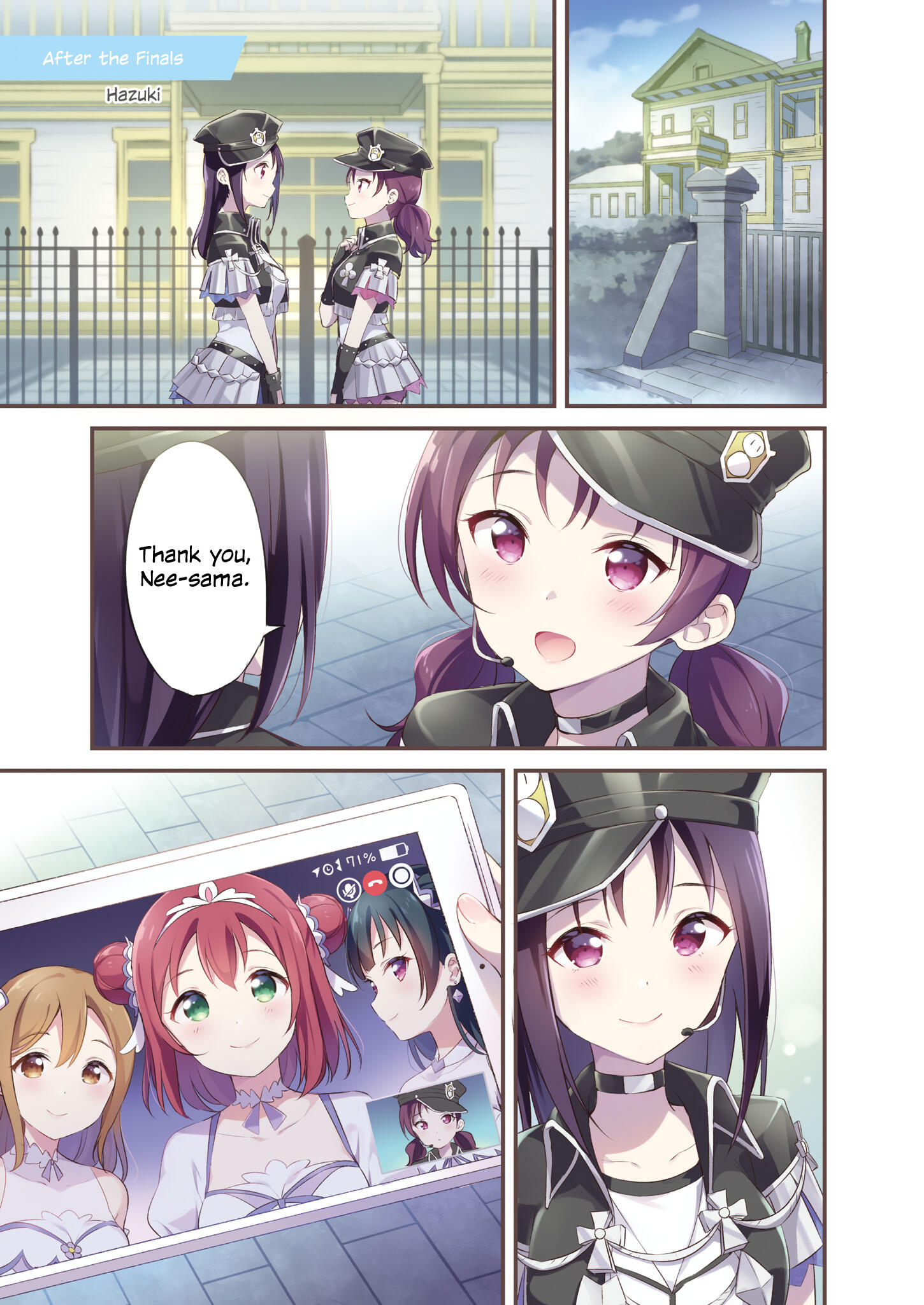 Manga Like Love Live! Sunshine!! The School Idol Movie: Over the