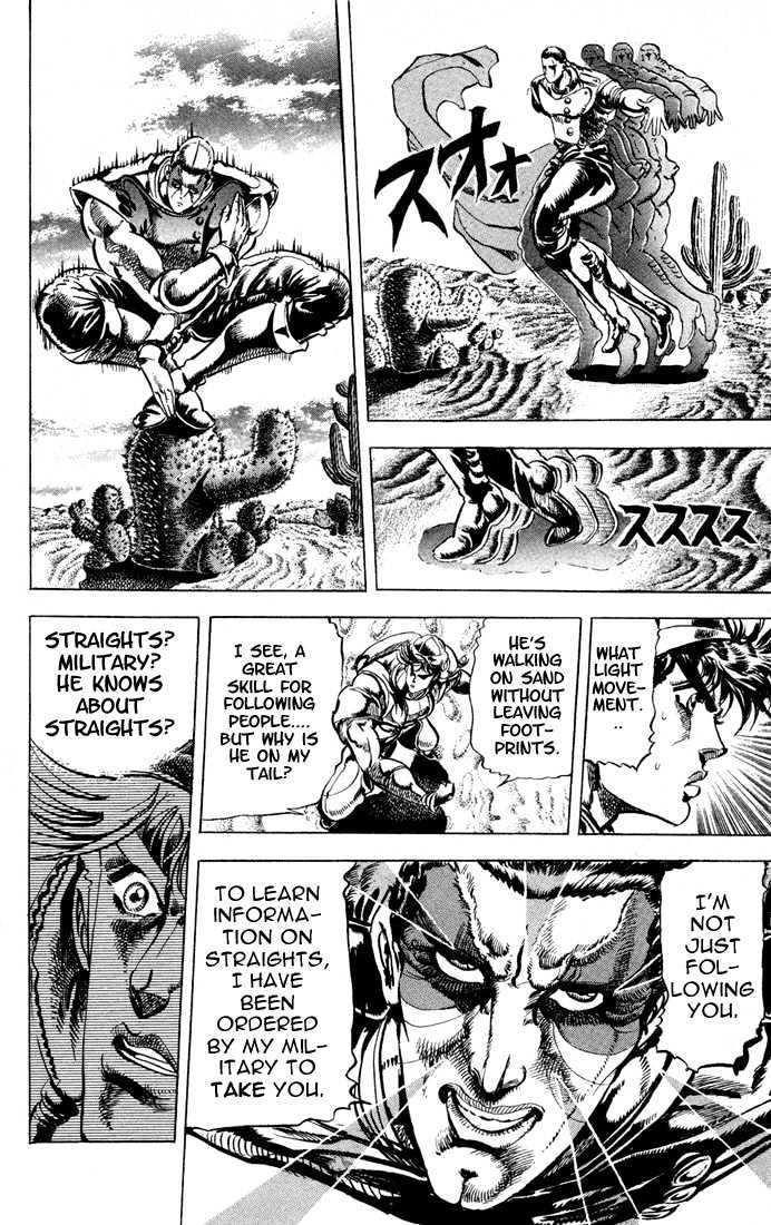 Jojo's Bizarre Adventure Vol.6 Chapter 55 : The Tracker In The Desert page 8 - 