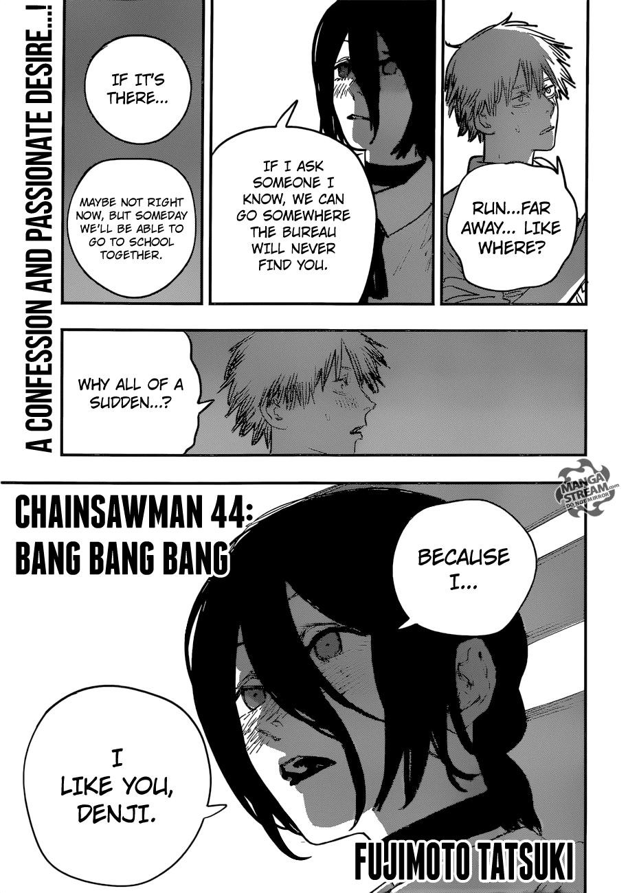 Chainsaw Man Chapter 44: Bang Bang Bang page 1 - Mangakakalot