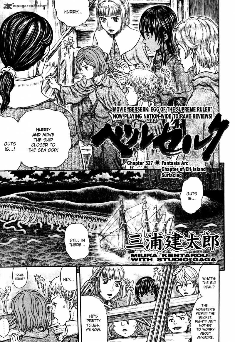 Read Berserk Chapter 327 : Chapter Of Elf Island Surfacing - English Scans