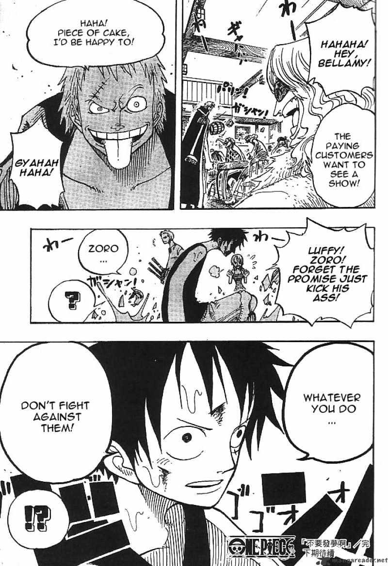 One Piece Chapter 224 : Stop Dreaming page 18 - Mangakakalot