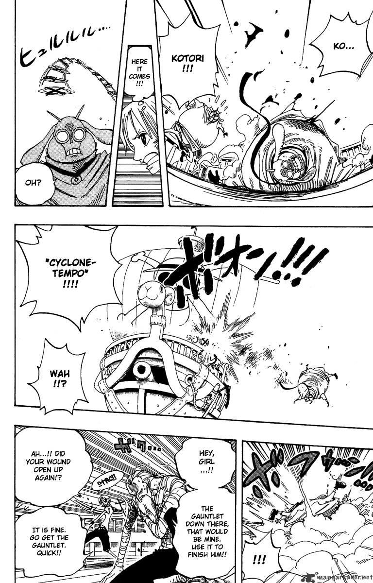 One Piece Chapter 263 : Nami And The Strange Knight V.s. 2Nd Captains Hotori And Kotori page 14 - Mangakakalot