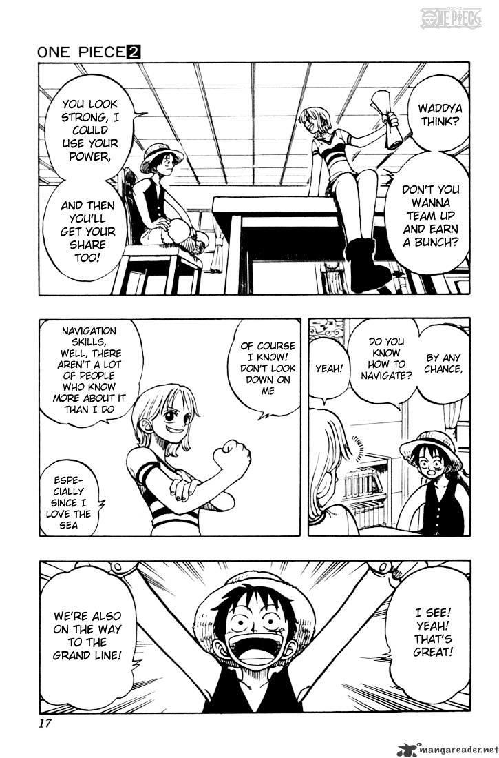 One Piece Chapter 9 : Evil Woman page 17 - Mangakakalot