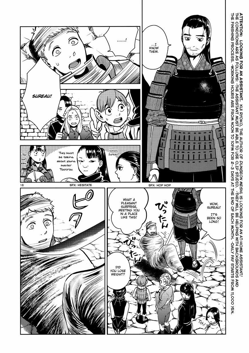Dungeon Meshi Chapter 35 : Cleaners page 18 - Mangakakalot