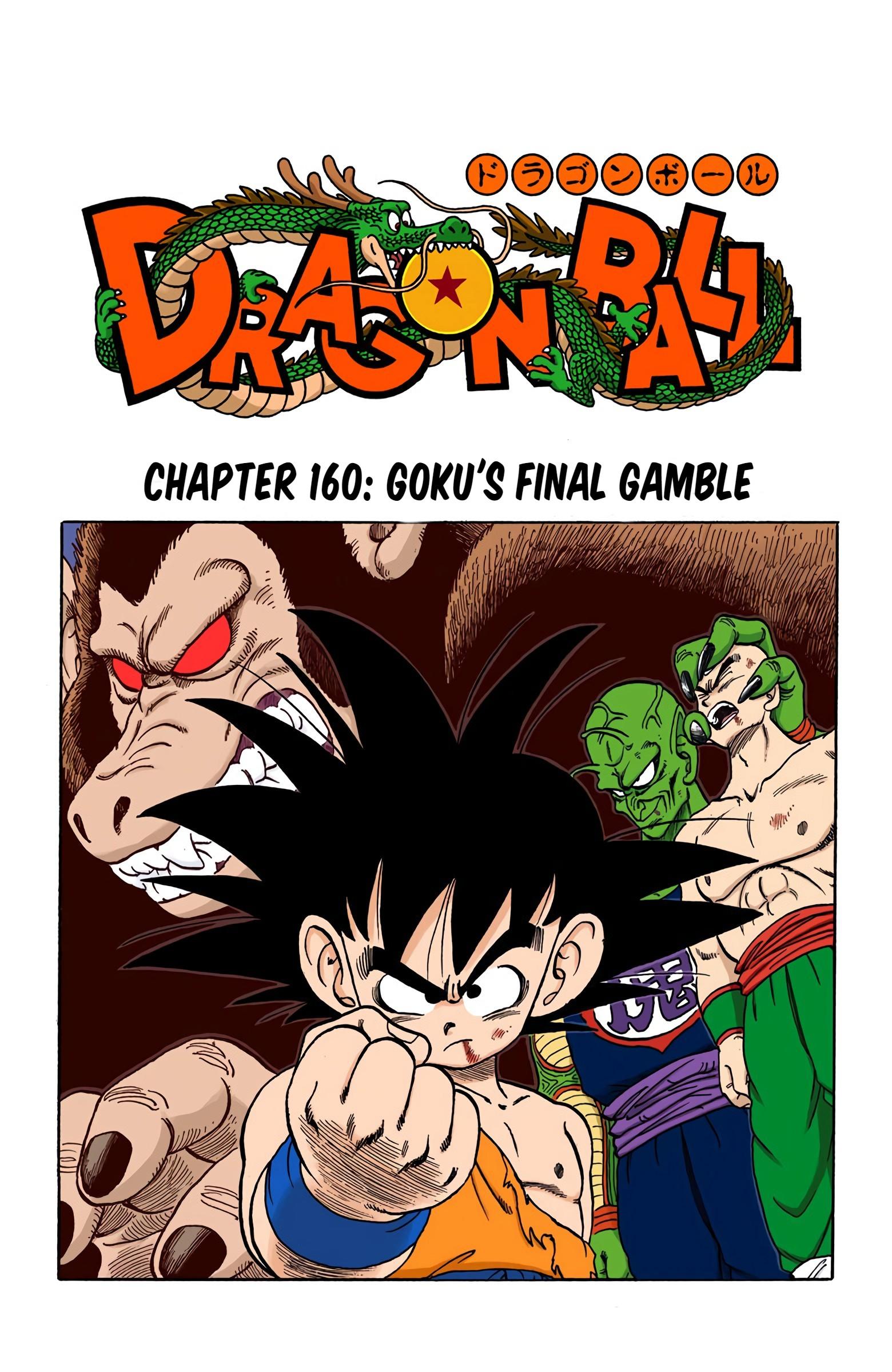 Dragon Ball - Full Color Edition Vol.14 Chapter 160: Goku's Final Gamble page 1 - Mangakakalot