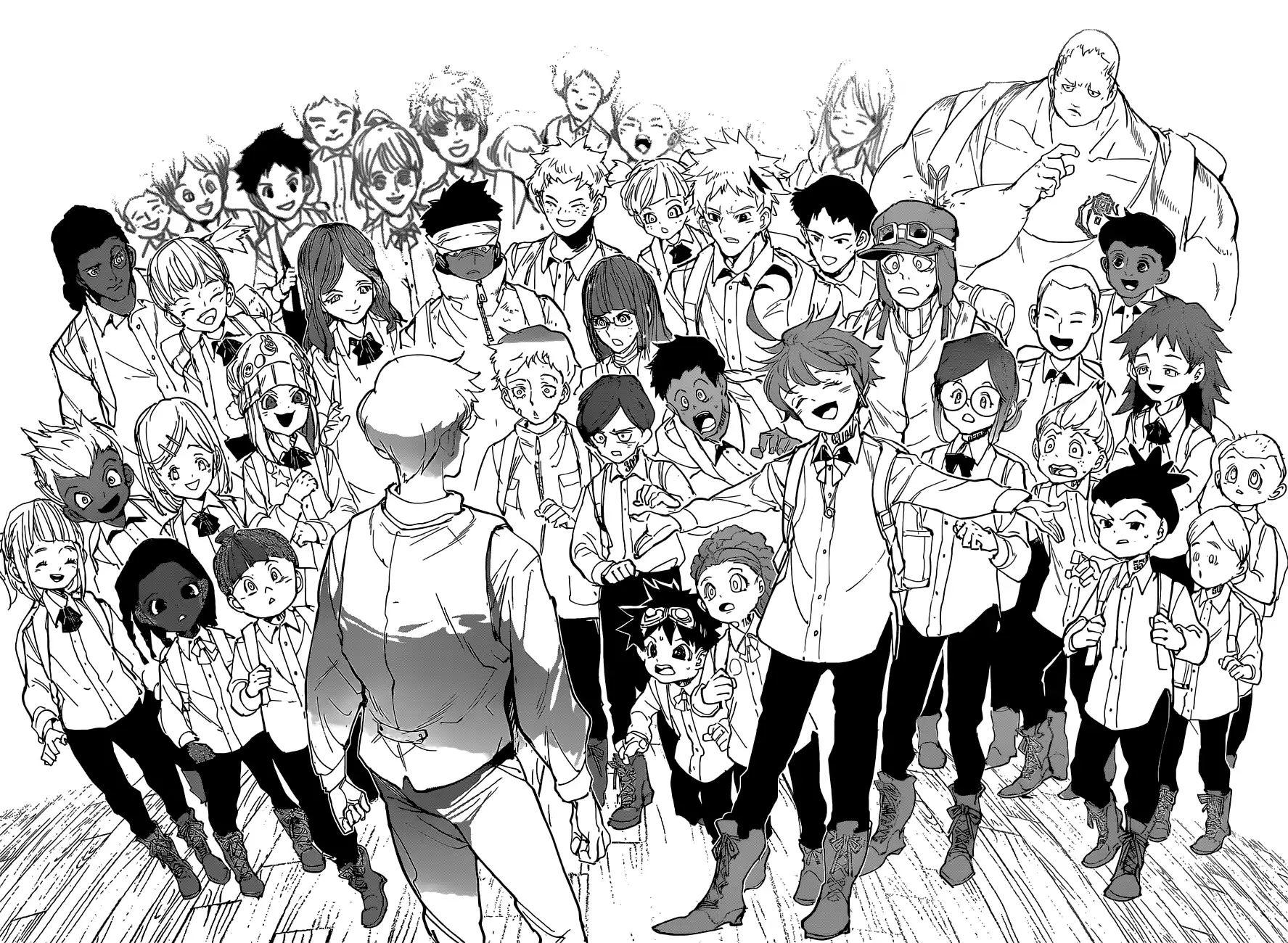 Leia agora o capítulo 119 em português de The Promised Neverland!