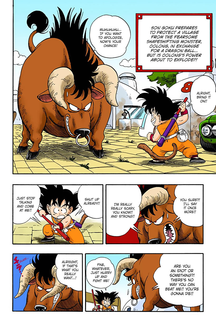 Dragon Ball - Full Color Edition Vol.1 Chapter 6: Oolong Vs. Son Goku page 2 - Mangakakalot