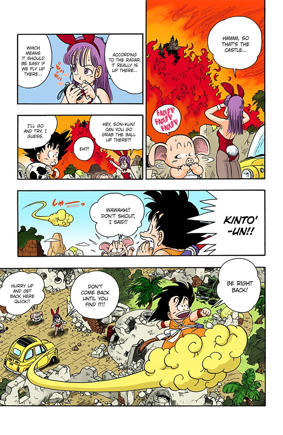 Dragon Ball - Full Color Edition Vol.1 Chapter 11: Gyūmaо̄ On Frypan Mountain page 11 - Mangakakalot