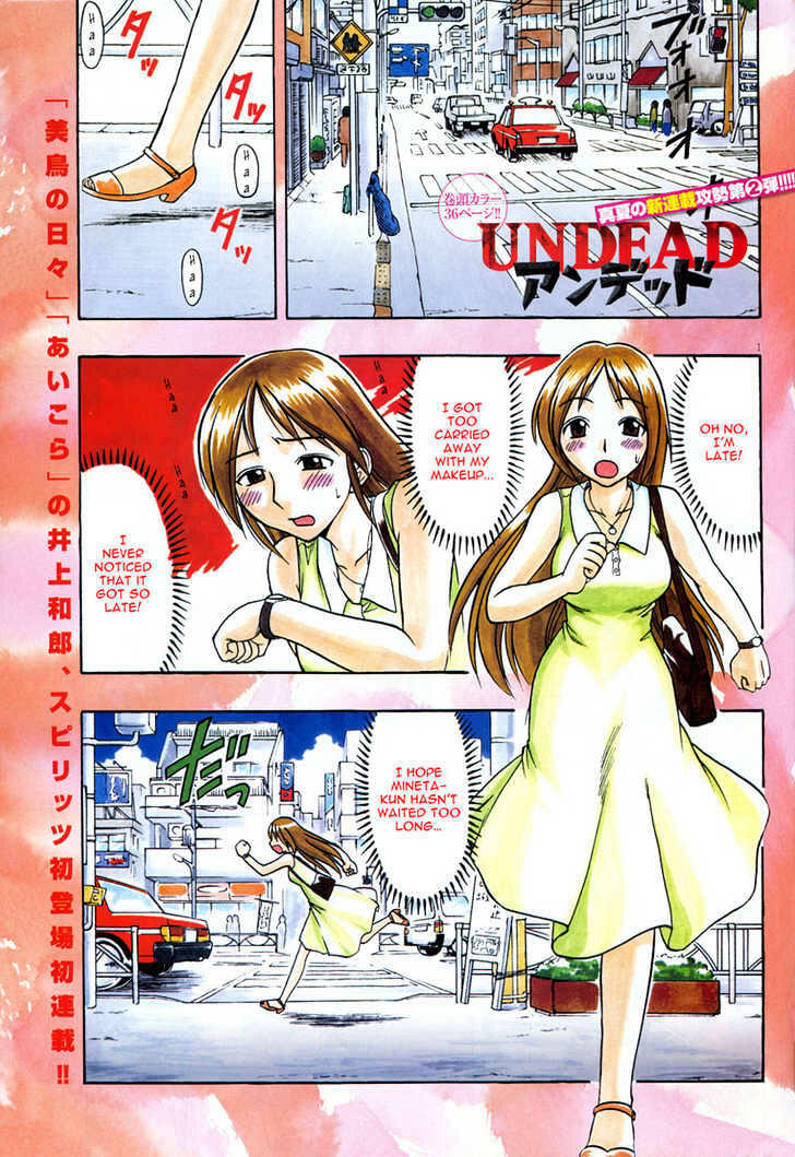 Undead Vol 1 Chapter 1 Love Of The Dead Mangakakalots Com