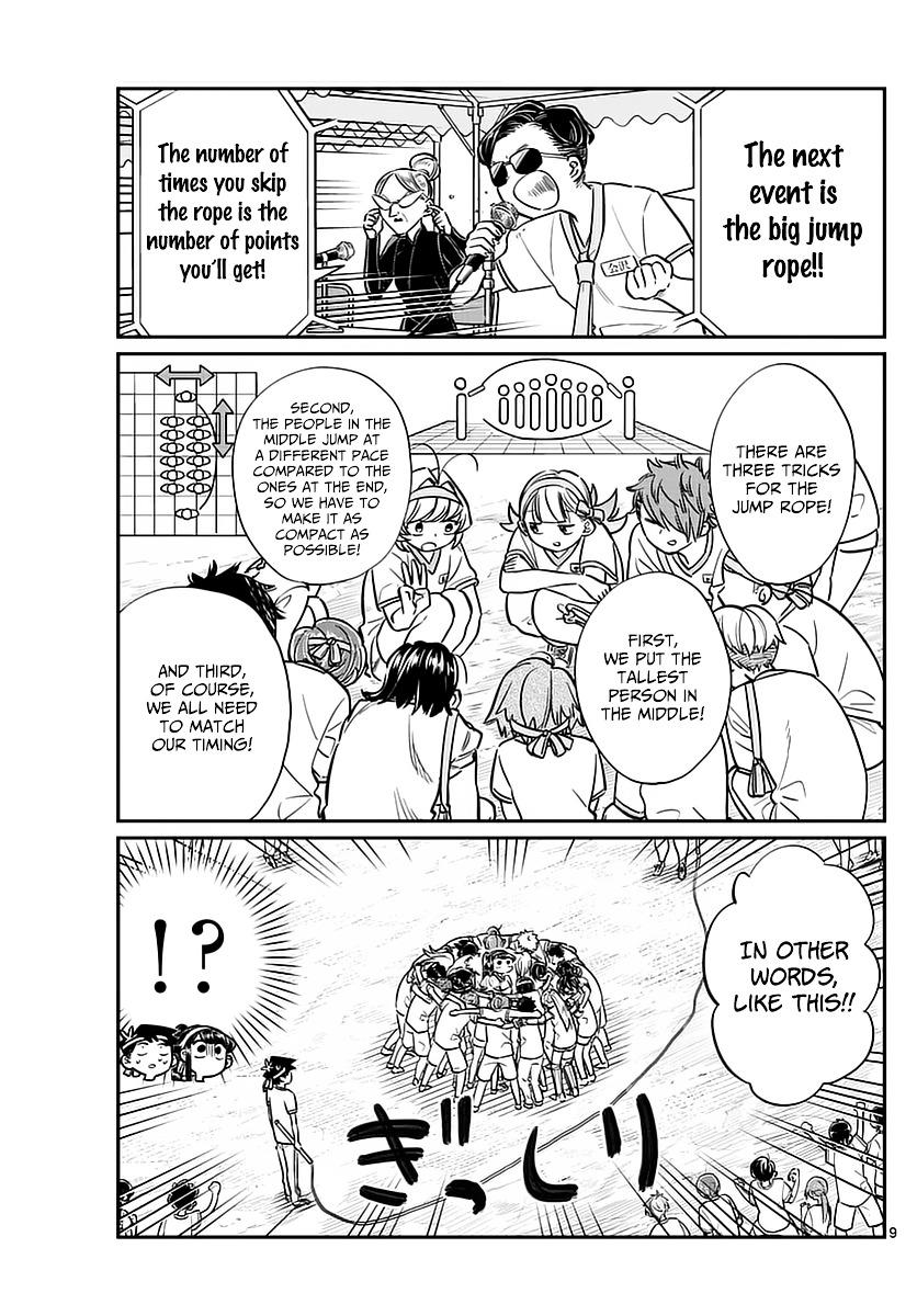 Komi-San Wa Komyushou Desu Vol.4 Chapter 54: Sports Festival Part 1 page 9 - Mangakakalot