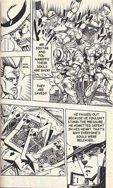 Jojo's Bizarre Adventure Vol.23 Chapter 216 : D'arby The Gambler Pt.6 page 16 - 