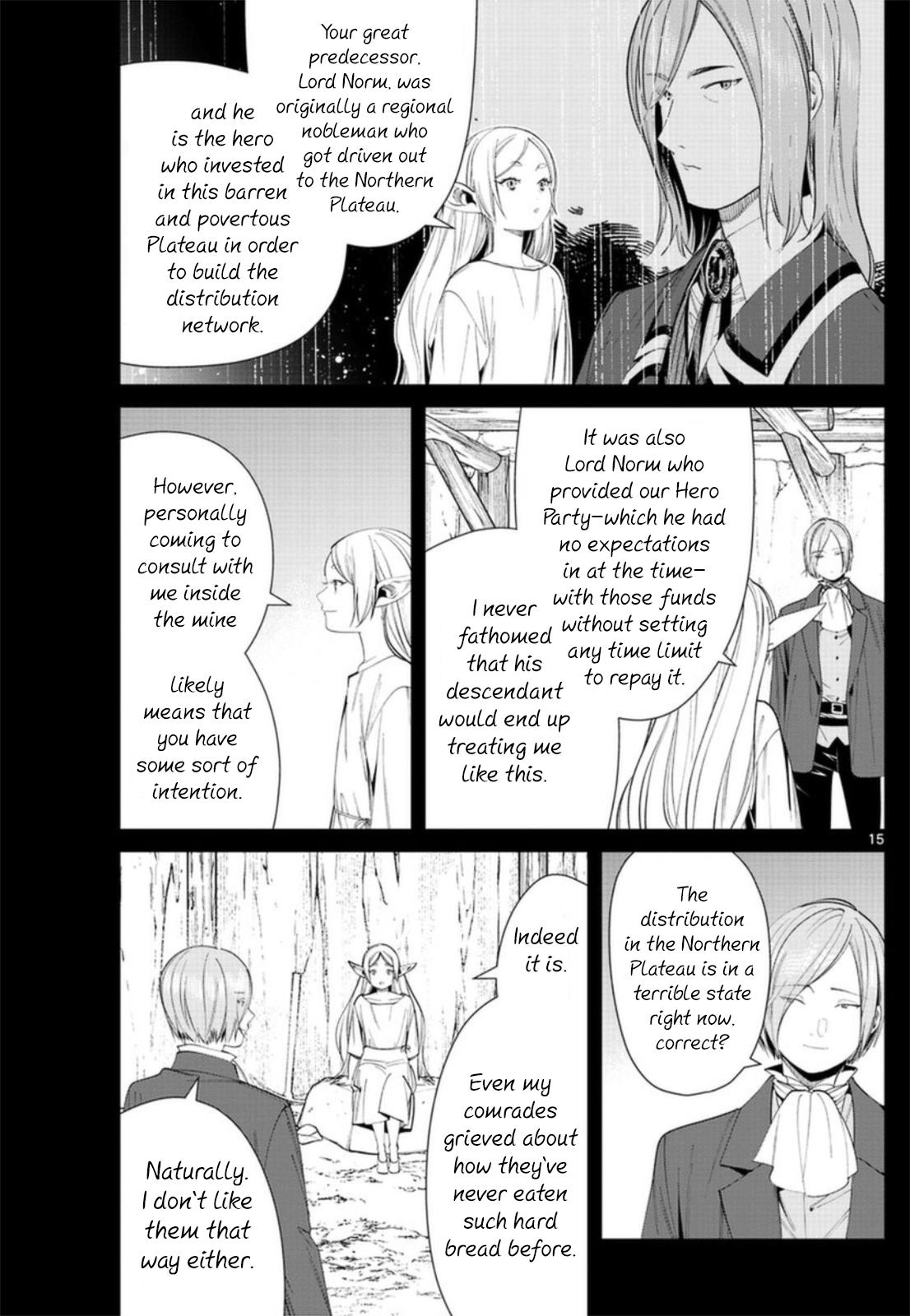 Sousou No Frieren Chapter 70: The Norm Company page 15 - Mangakakalot