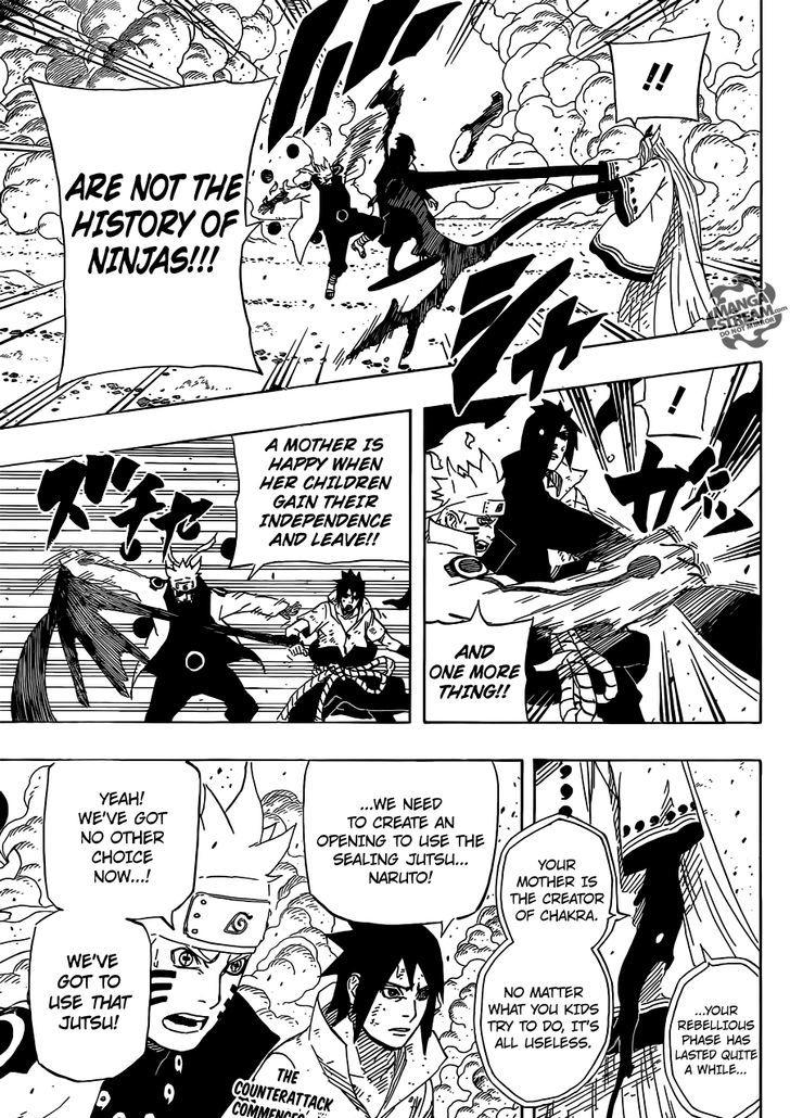 Naruto Vol.71 Chapter 681 : Kaguya's Tears  