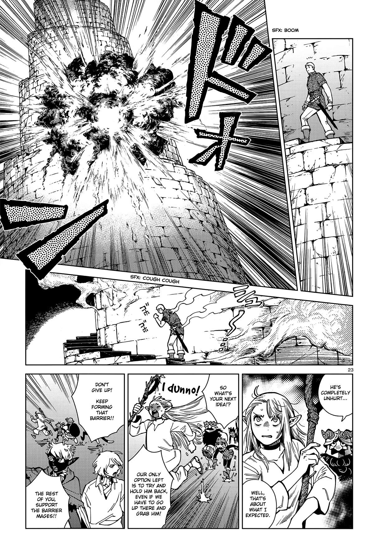 Dungeon Meshi Chapter 90: Winged Lion V page 22 - Mangakakalot