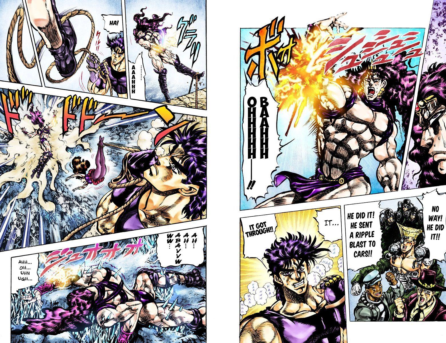 Jojo's Bizarre Adventure Vol.12 Chapter 108 : The Tragedy Of George Joestar (Official Color Scans) page 2 - 