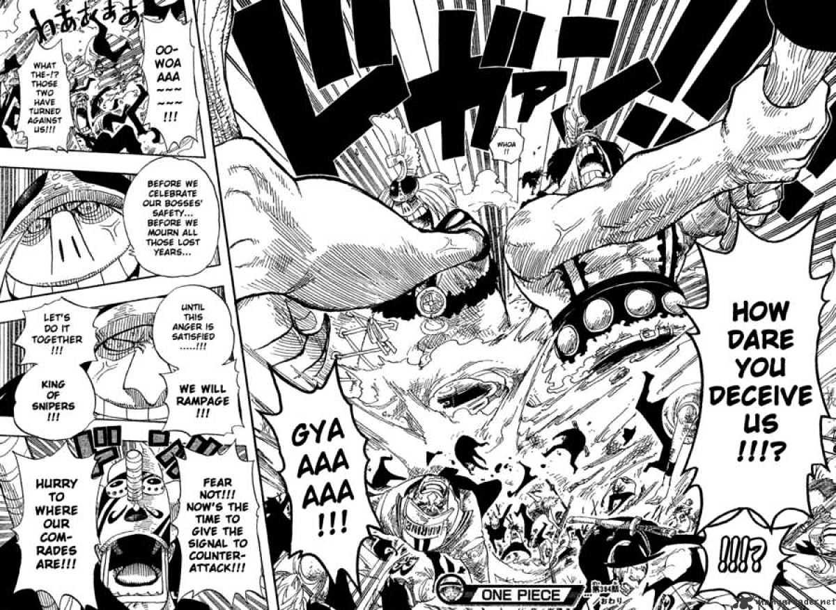 One Piece Chapter 384 : Give The Signal To Counterattack page 18 - Mangakakalot