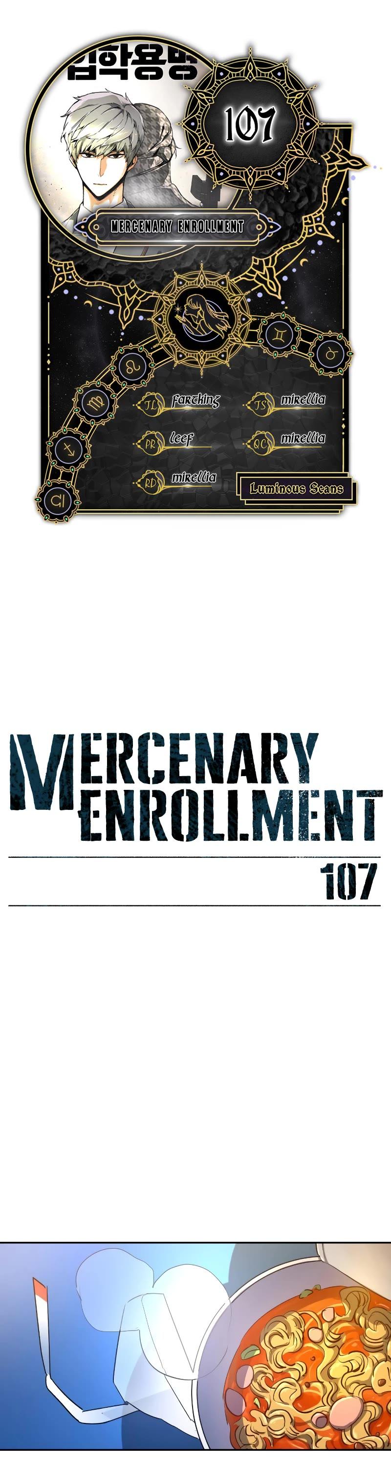 Mercenary Enrollment Chapter 107 page 1 - Mangakakalot