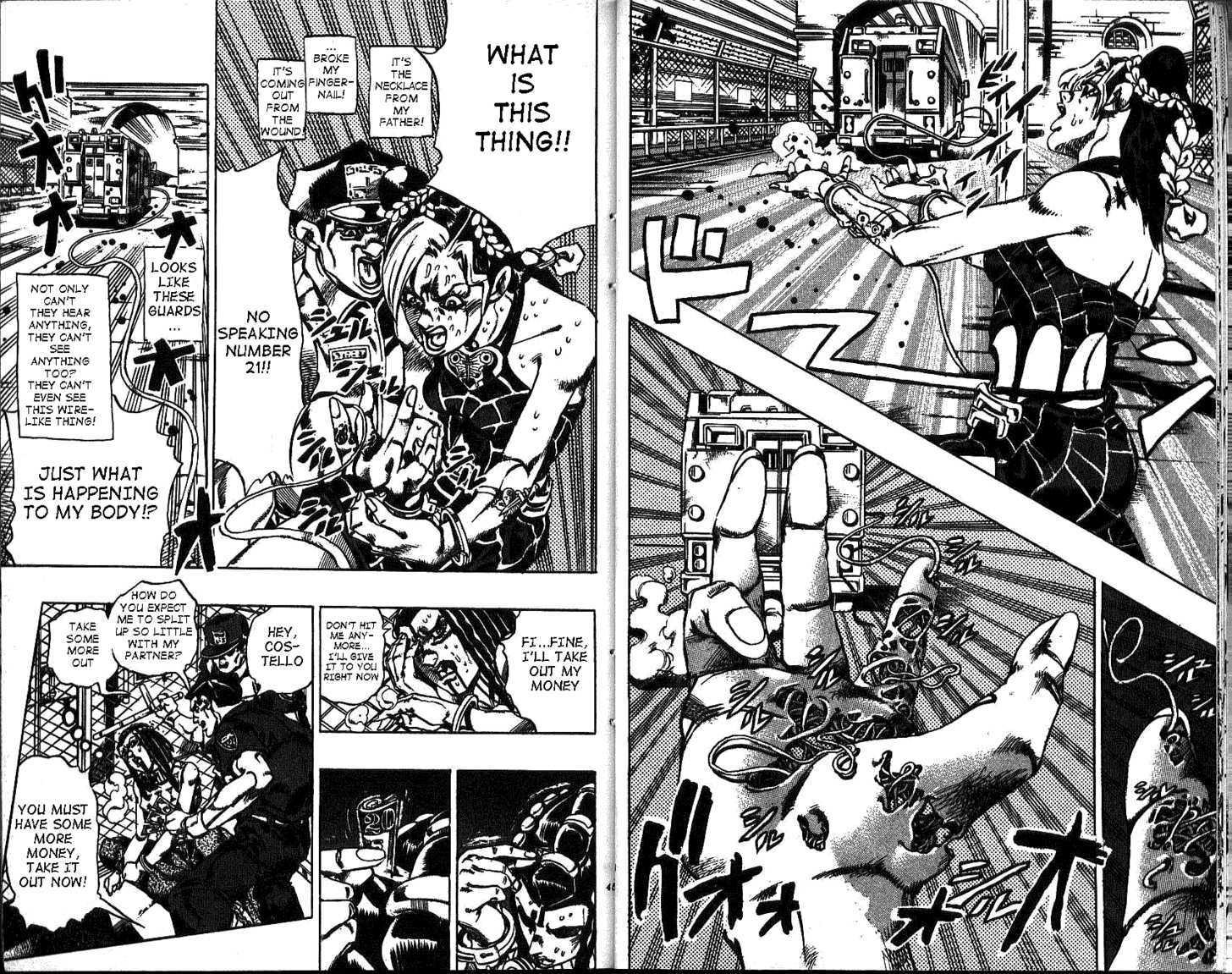 Jojo's Bizarre Adventure Vol.64 Chapter 595 : Stone Ocean (1) page 22 - 