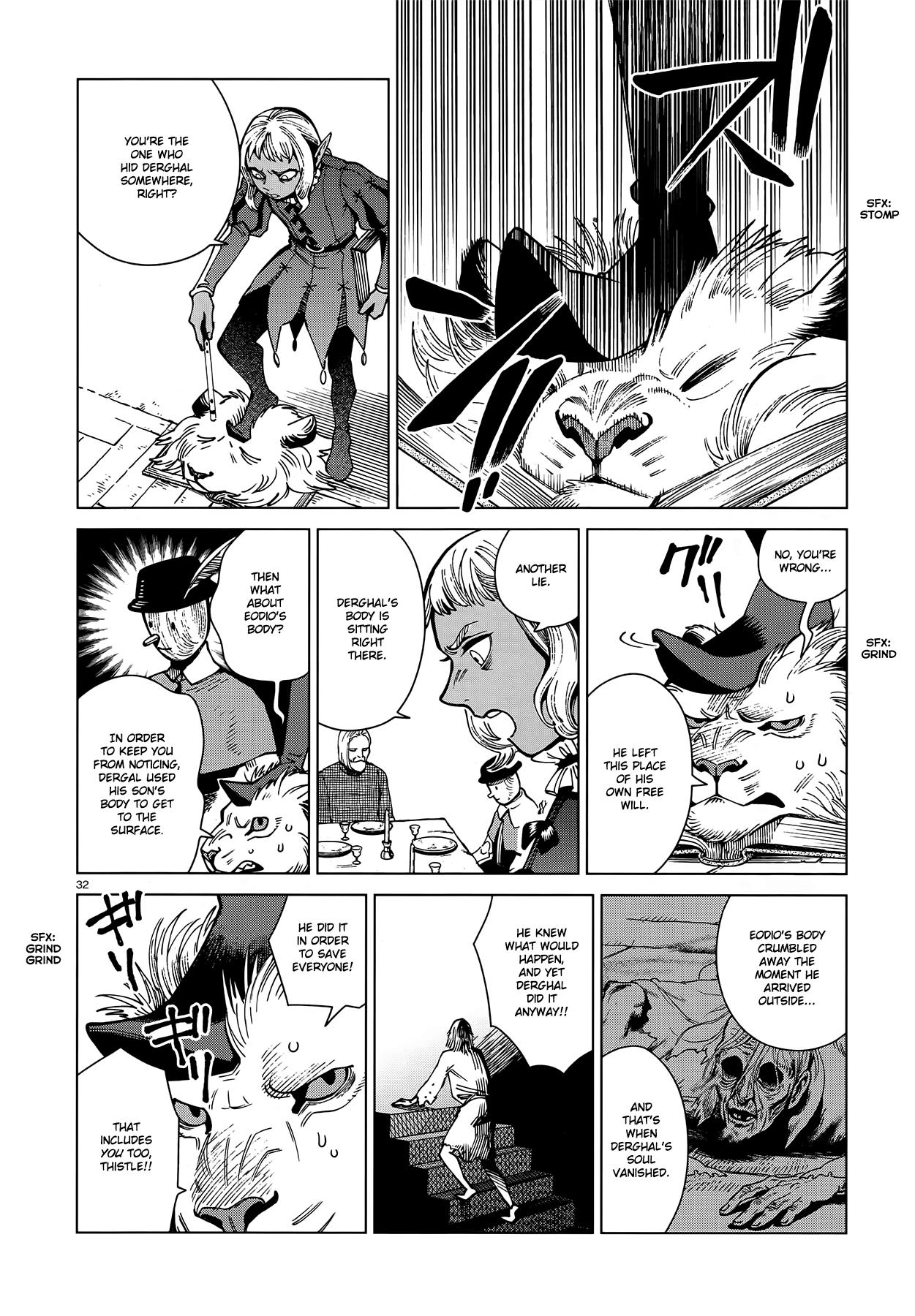 Dungeon Meshi Chapter 68: Thistle page 32 - Mangakakalot