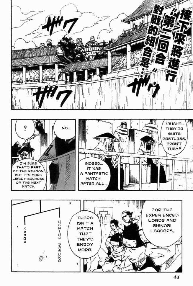 Vol.12 Chapter 106 – Sasuke Disqualified…?! | 2 page
