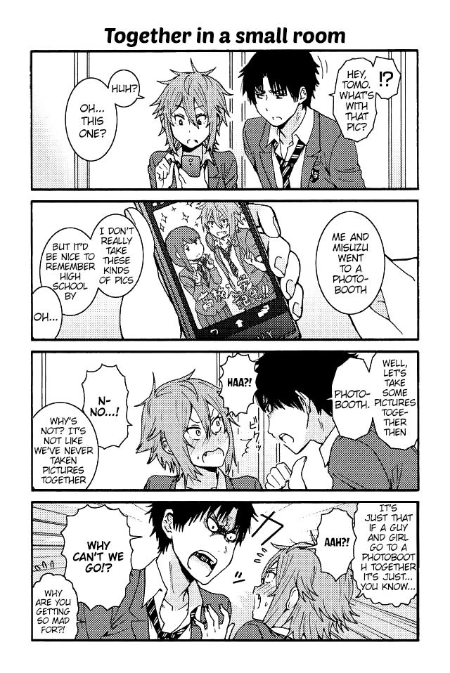 Tomo-chan wa Onnanoko! Manga / ch.431: In-Experienced Zone / page