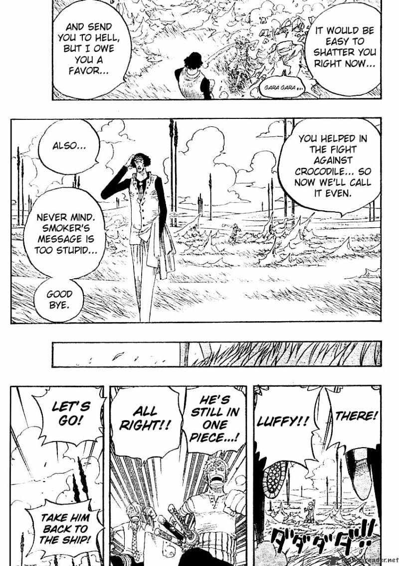 One Piece Chapter 321 : Mano A Mano page 14 - Mangakakalot