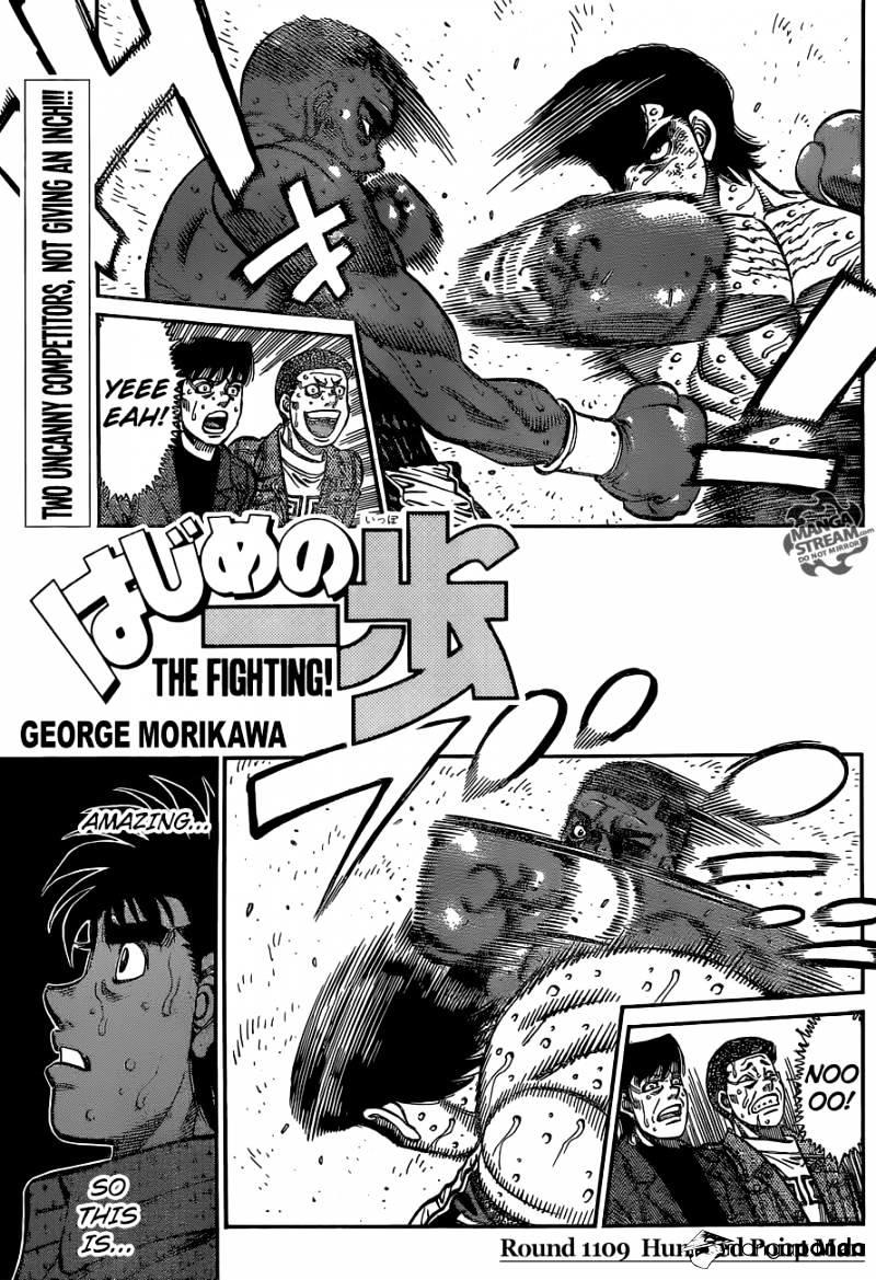 Read Hajime No Ippo Chapter 1401: A Warrior That Knows Great Oceans on  Mangakakalot
