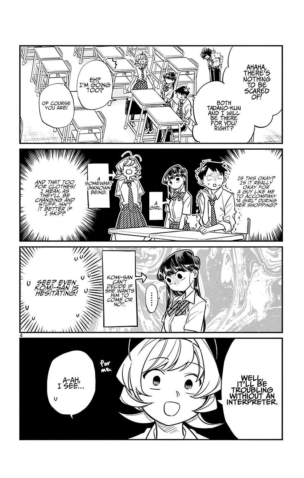 Komi-San Wa Komyushou Desu Vol.2 Chapter 33: It's Shopping Time page 4 - Mangakakalot
