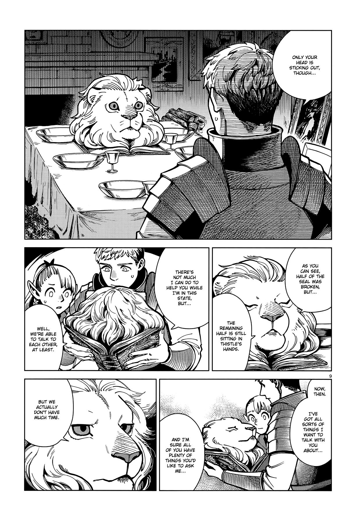 Dungeon Meshi Chapter 64: Rabbit page 9 - Mangakakalot