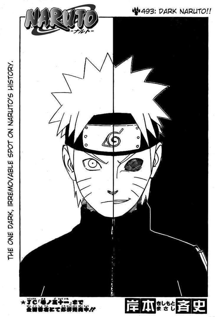 Vol.52 Chapter 493 – Dark Naruto!! | 1 page