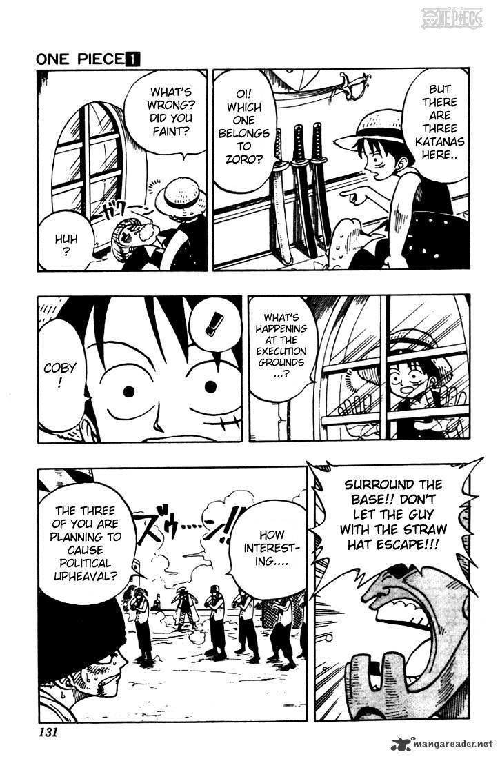 One Piece Chapter 5 : Pirate King And The Great Swordsman page 8 - Mangakakalot