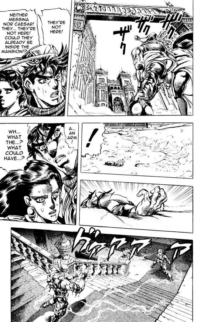 Jojo's Bizarre Adventure Vol.10 Chapter 91 : The Fight Between Light And Wind!! page 11 - 