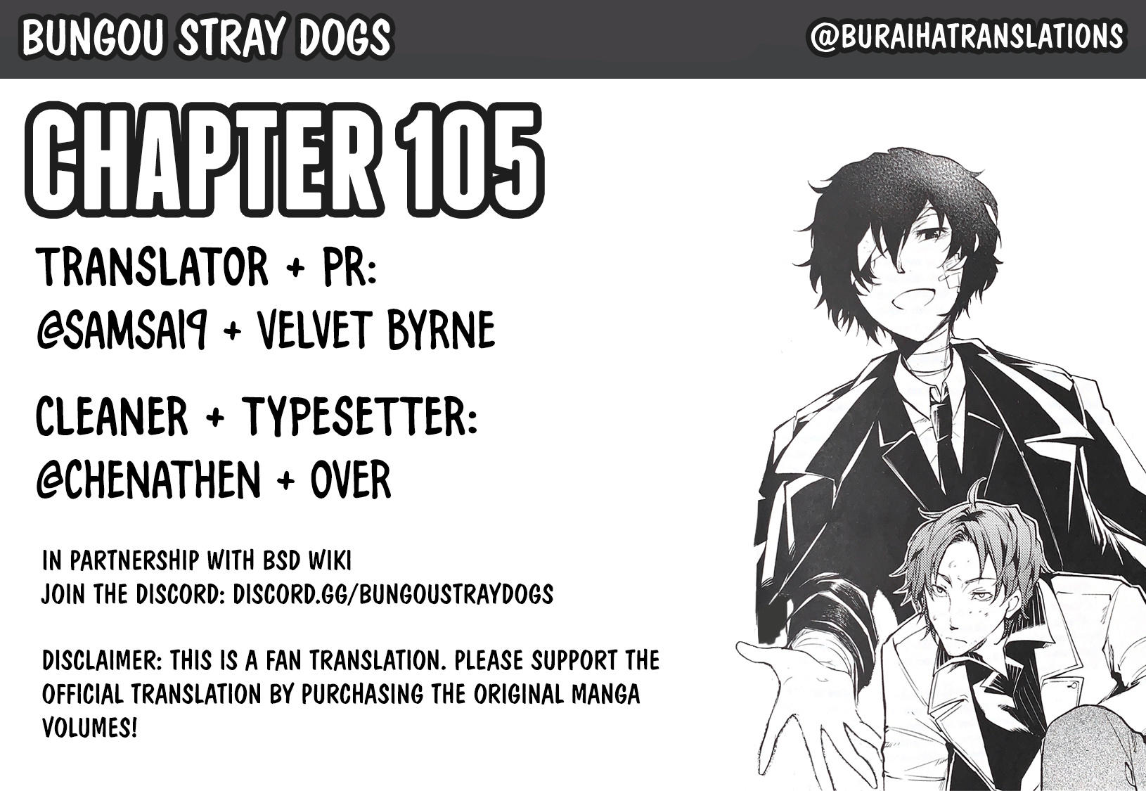 bungou stray dogs chapter 107 - Bungo Stray Dogs Manga Online