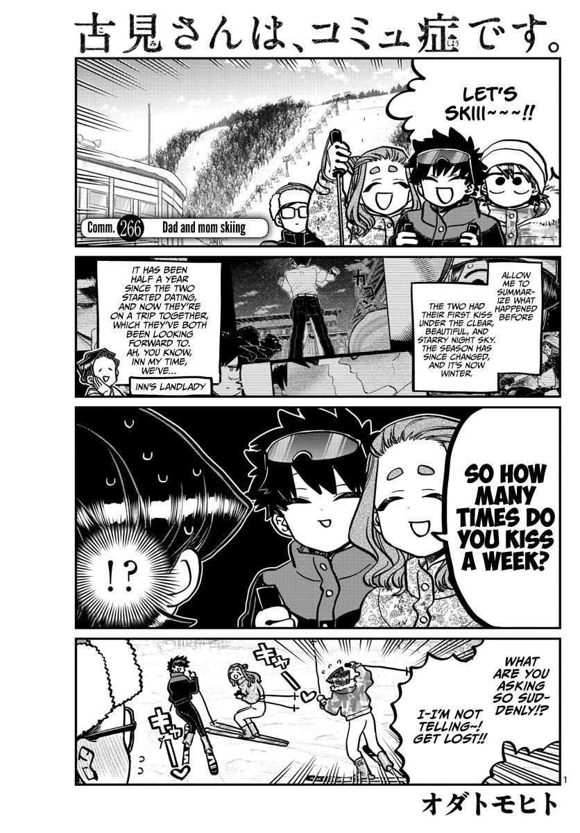 Komi-San Wa Komyushou Desu Chapter 266: Dad And Mom Skiing page 1 - Mangakakalot