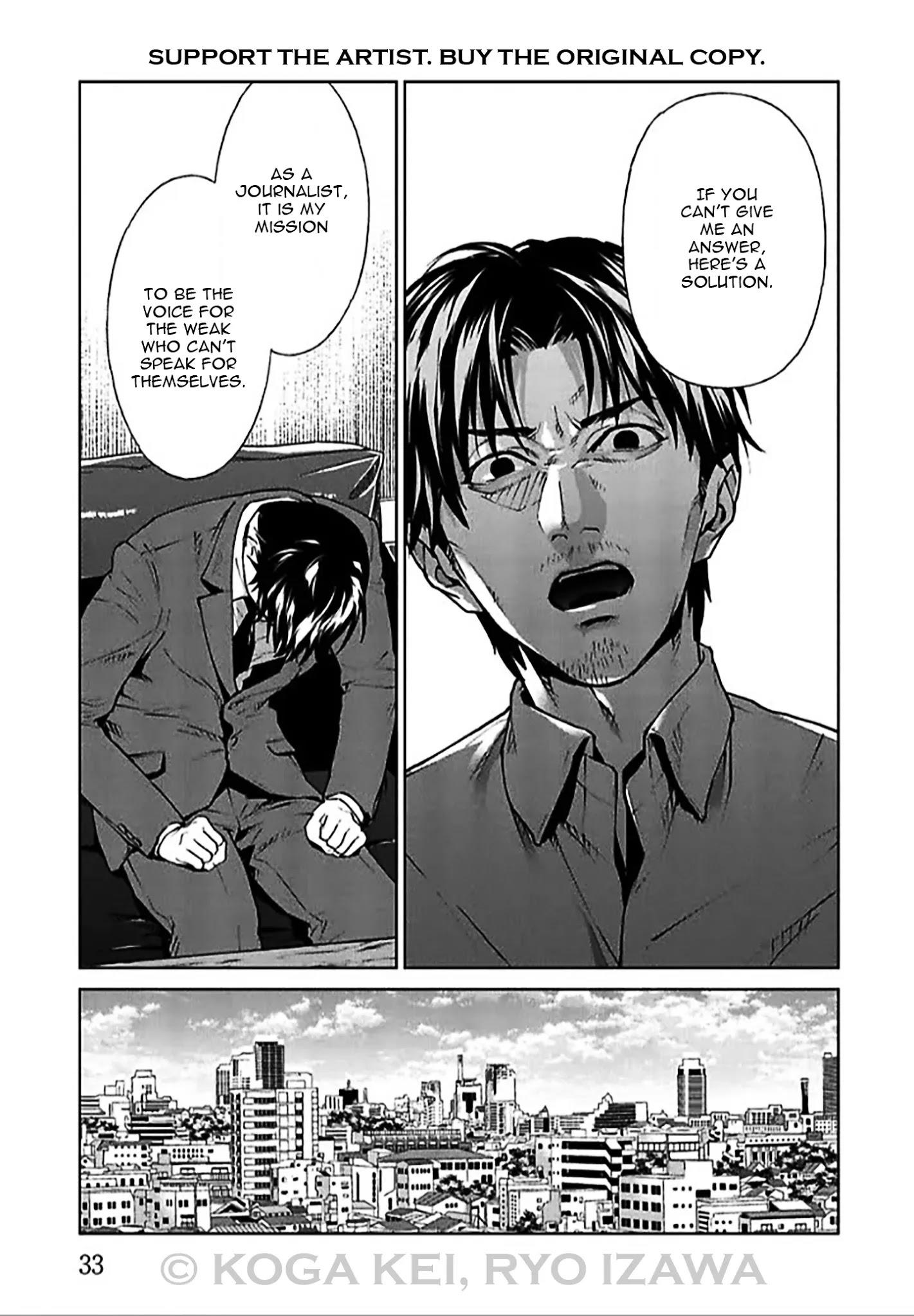 Brutal: Satsujin Kansatsukan No Kokuhaku Chapter 5: Episode 5: Self-Righteous Journalist page 34 - Mangakakalot